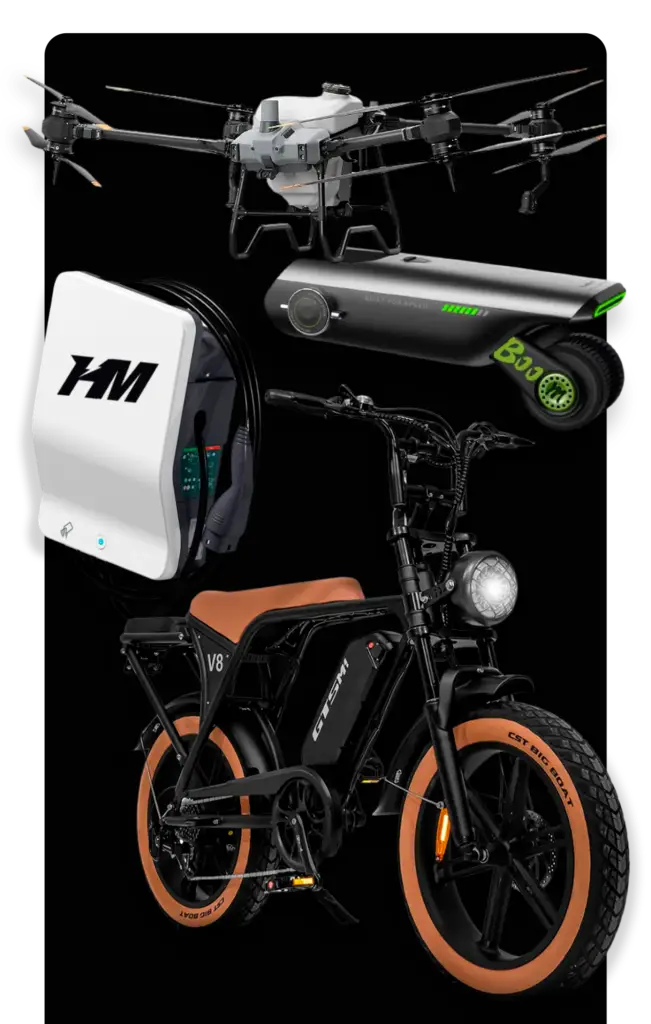 Bateria LiFePO4 para armazenamento de energia residencial e industrial.