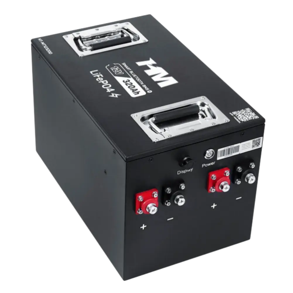 Bateria LiFePO4 para armazenamento de energia residencial e industrial.